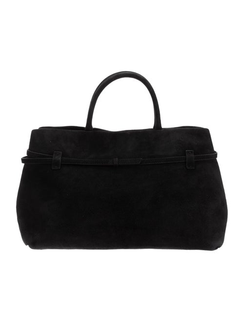 Manu Atelier Suede Shoulder Bag