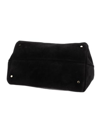 Manu Atelier Suede Shoulder Bag