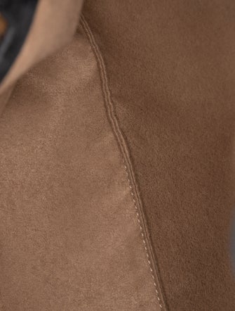 Manu Atelier Suede Shoulder Bag