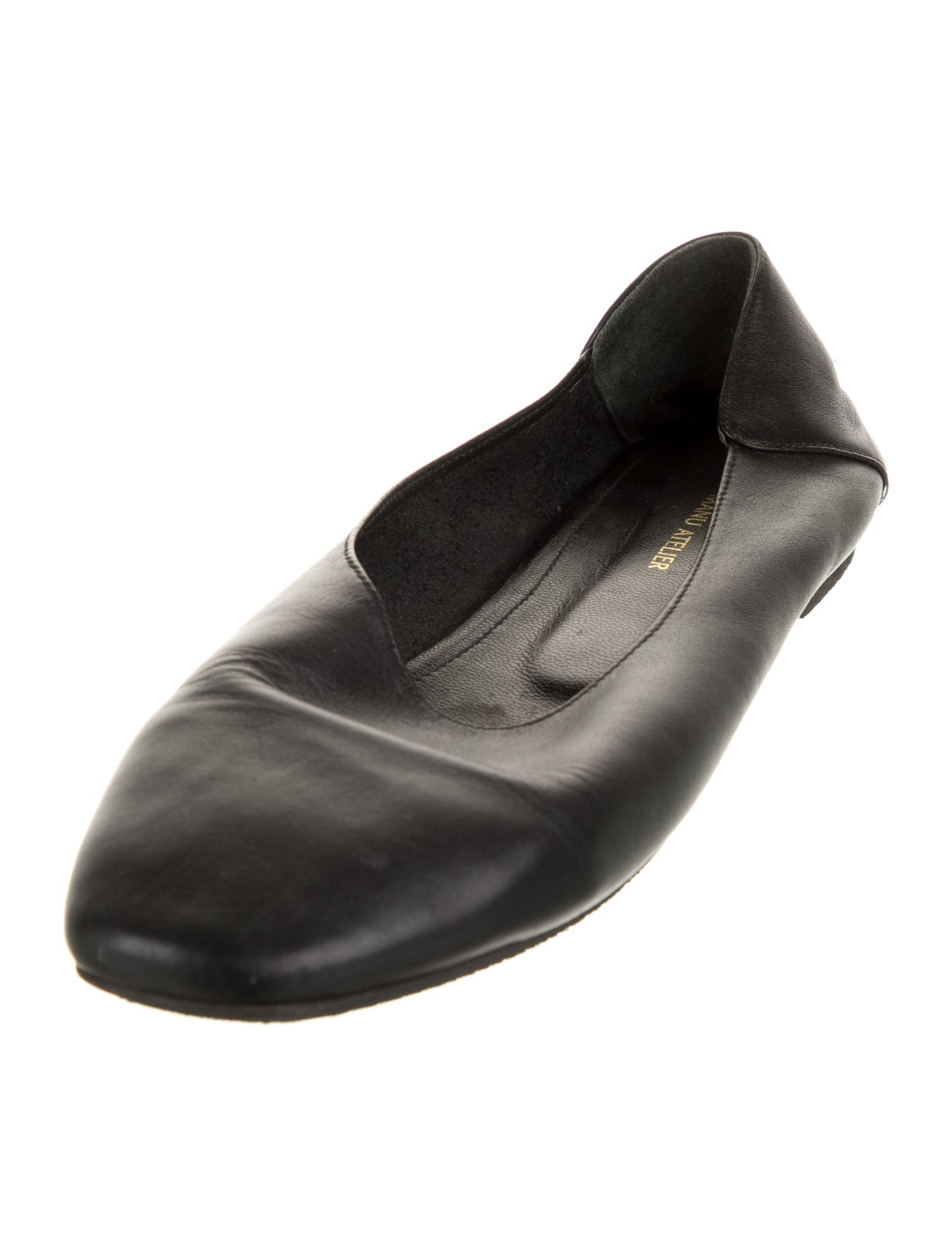 Manu Atelier Leather Ballet Flats