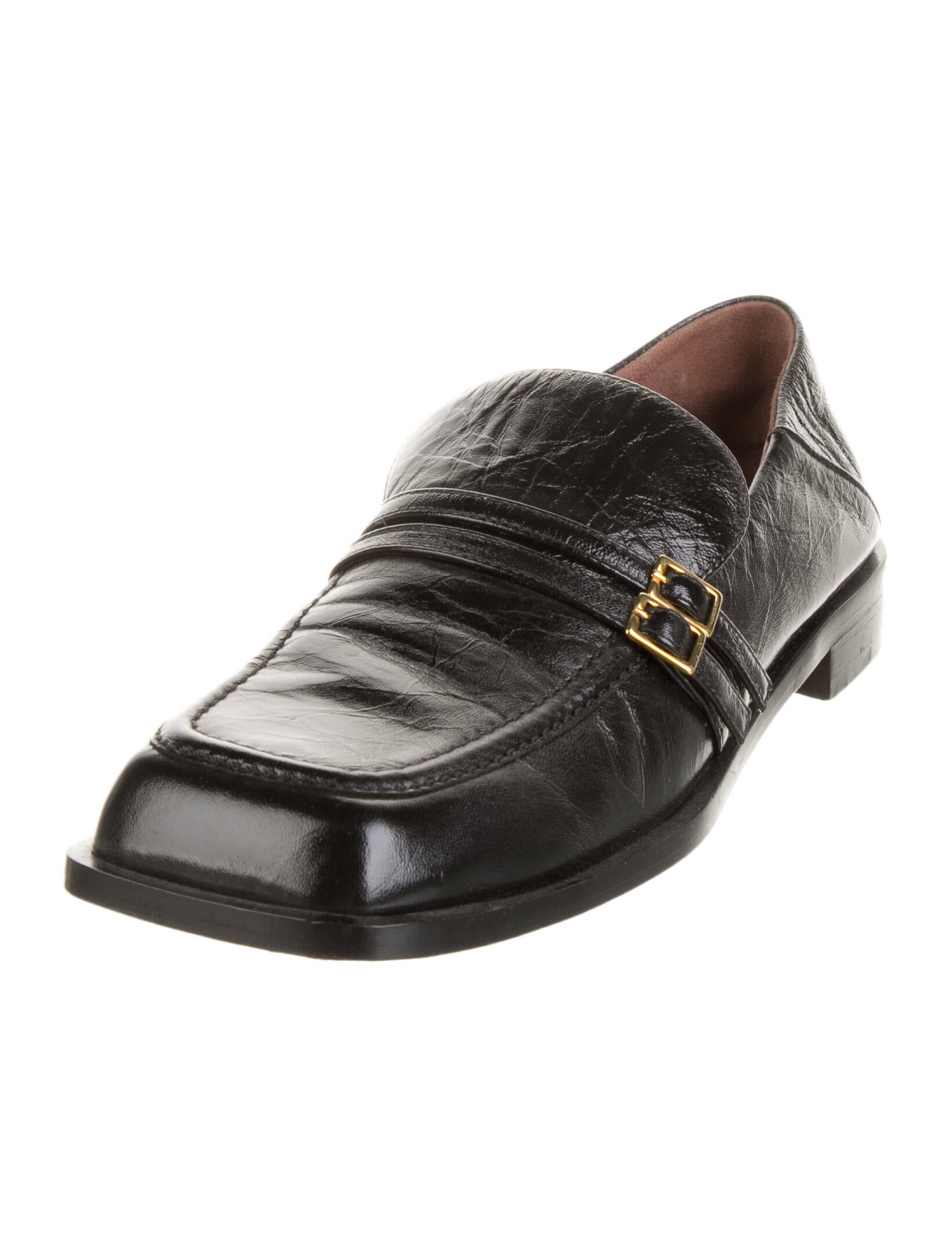 Manu Atelier Leather Loafers