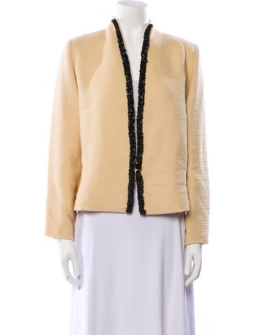 Mark Heister Jackets Wool Colorblock Pattern Evening Jacket L