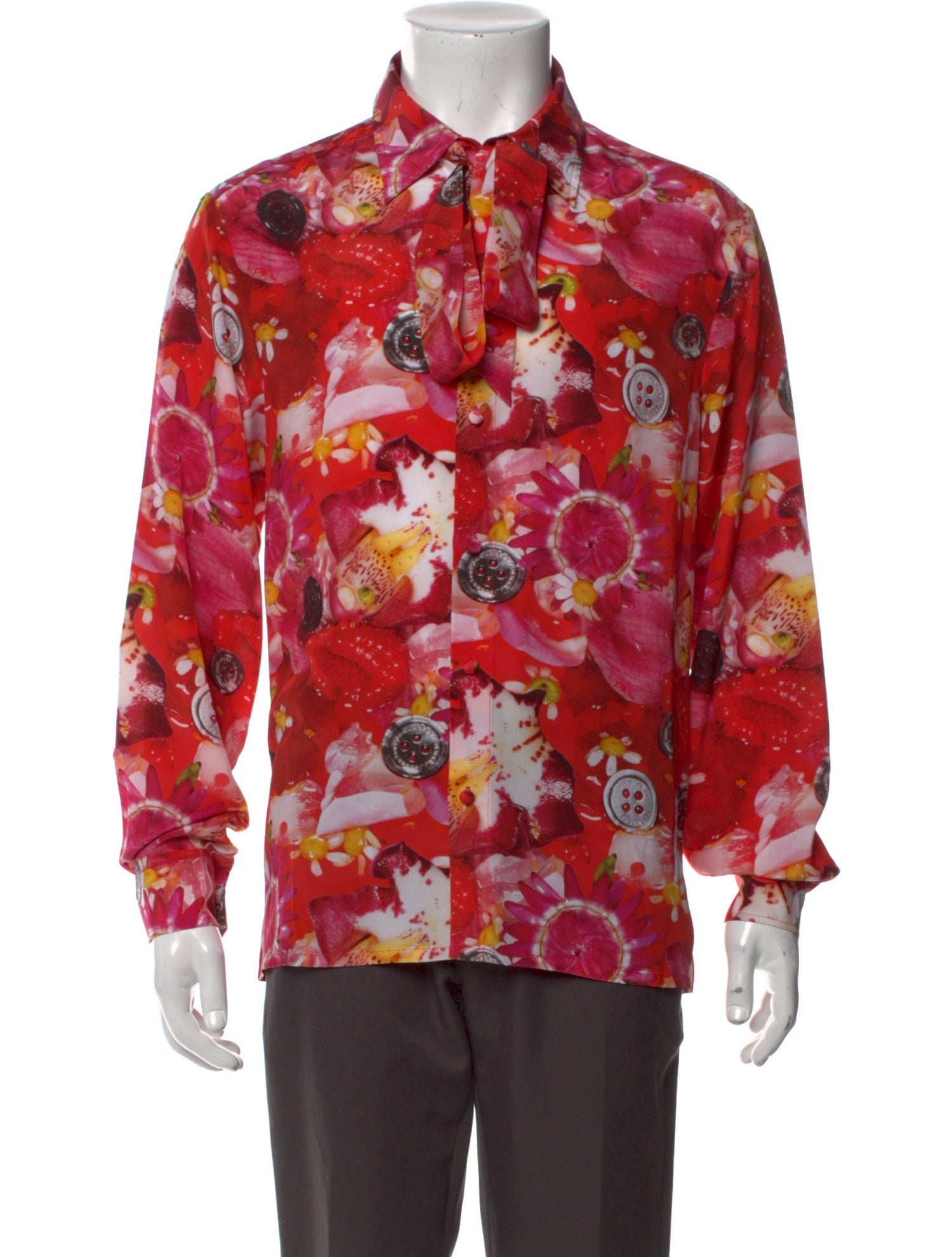 Maisie Cousins X Marc Jacobs x Maisie Cousins Silk Shirt