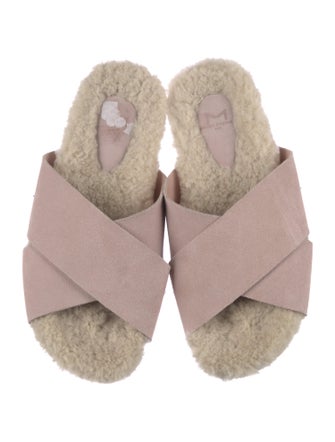 Marc Fisher Suede Slides