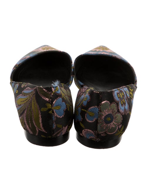Marc Fisher Canvas Printed D'Orsay Flats