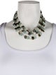 Margo Morrison Multi-Stone Three-Strand Necklace