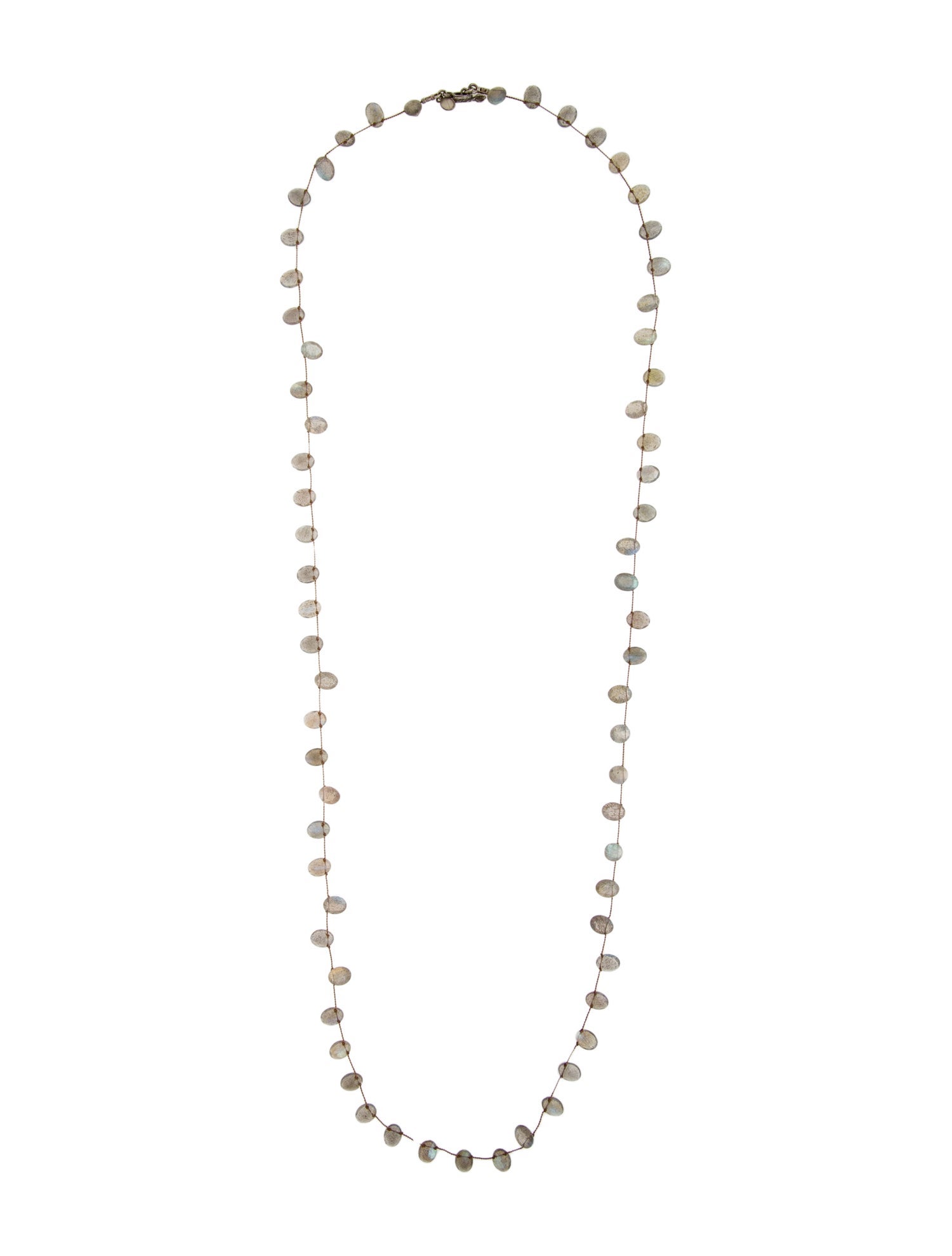 Margo Morrison Labradorite Bead Strand Necklace