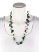 Margo Morrison Multistone & Crystal Hexagonal Combo Station Necklace