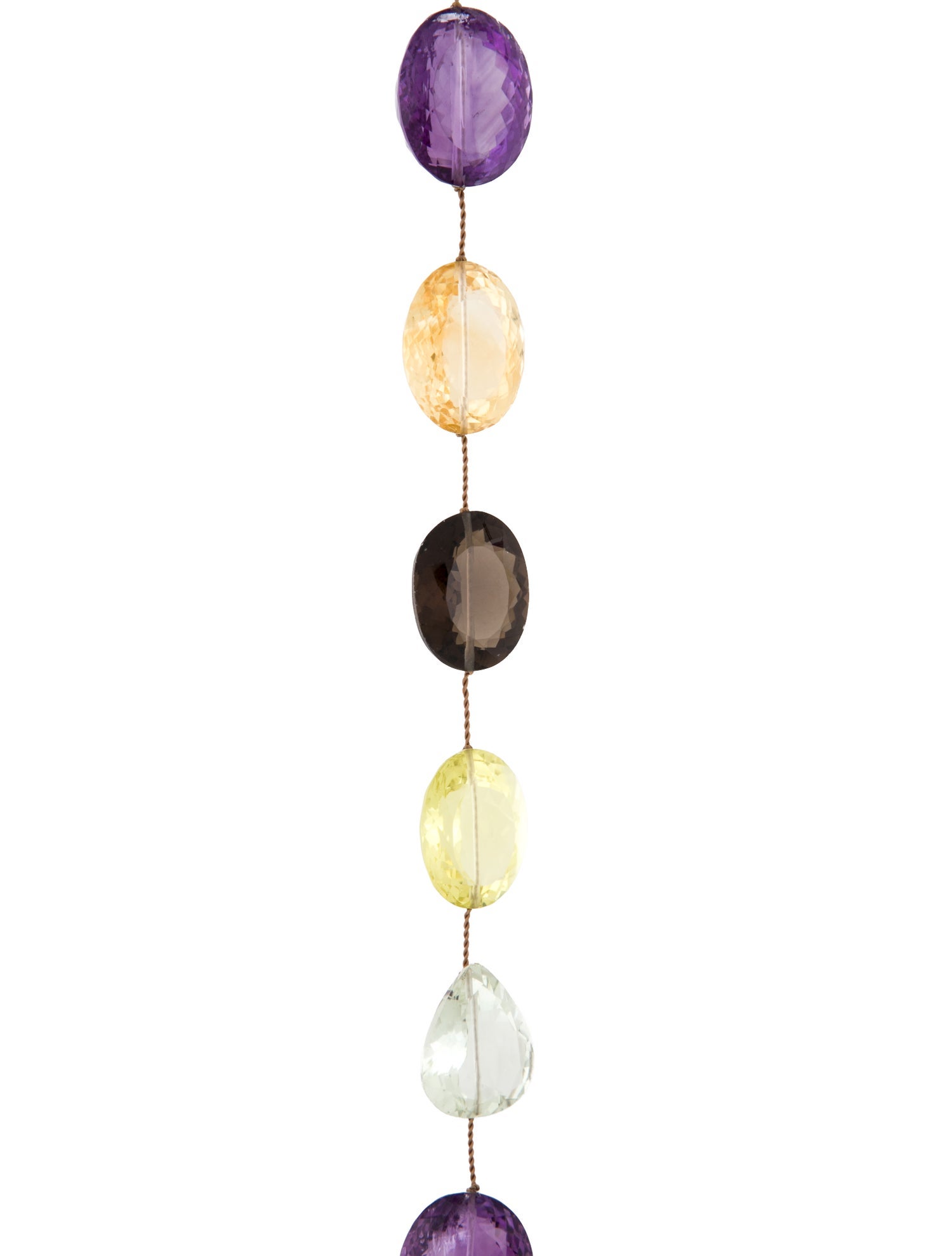 Margo Morrison Multistone Long Necklace