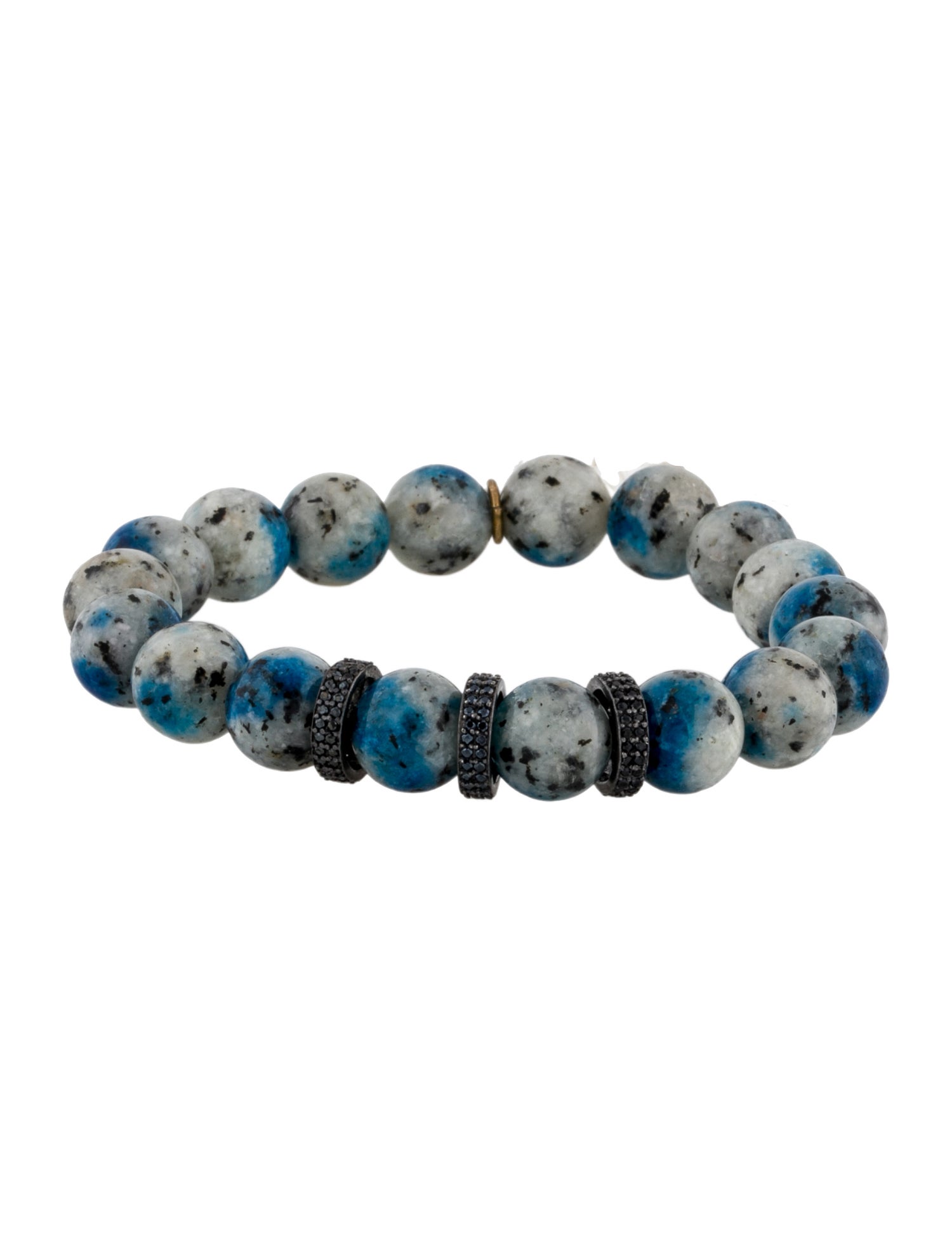 Margo Morrison Dyed Feldspar & Spinel Bead Stretch Bracelet
