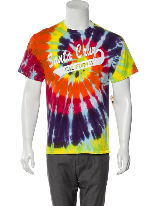 Mark McNairy New Amsterdam Tie-Dye Graphic T-Shirt