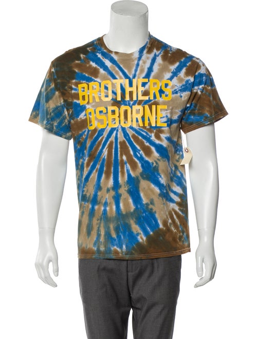 Mark McNairy New Amsterdam Tie-Dye Graphic T-Shirt