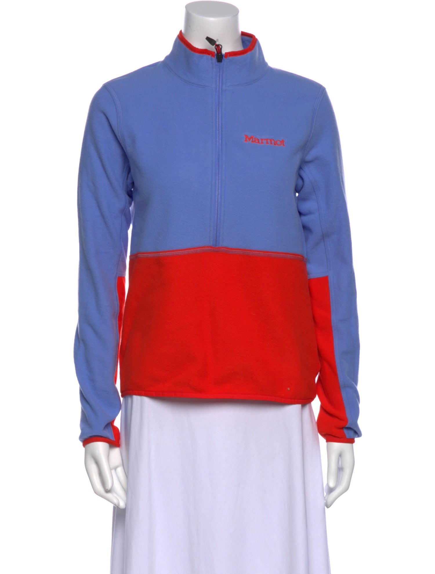 Marmot Colorblock Pattern Mock Neck Sweatshirt w/ Tags