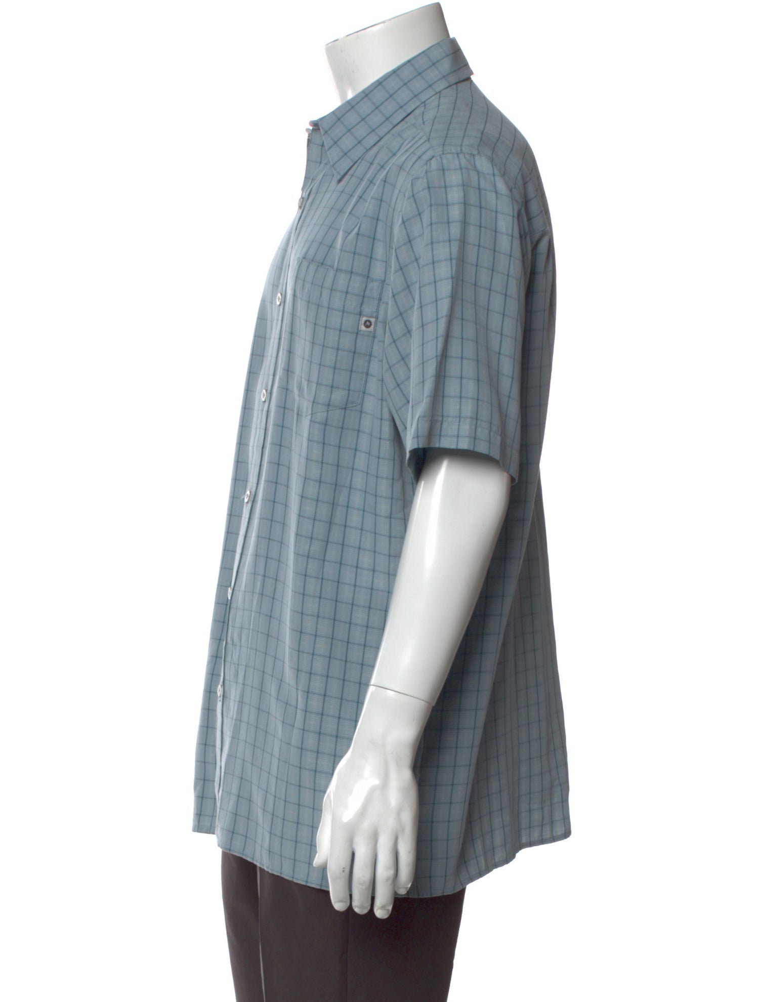 Marmot Plaid Print Short Sleeve Shirt