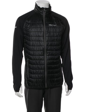 Pre-owned Marmot Puffer Coat In Black