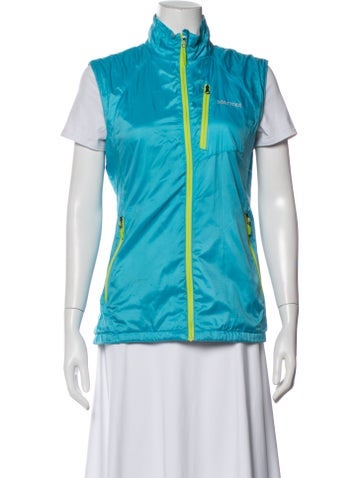 Pre-owned Marmot Vest In Blue