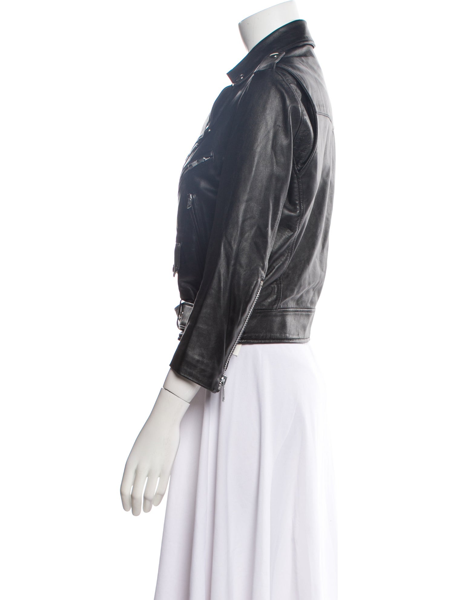 Markoo Leather Biker Jacket