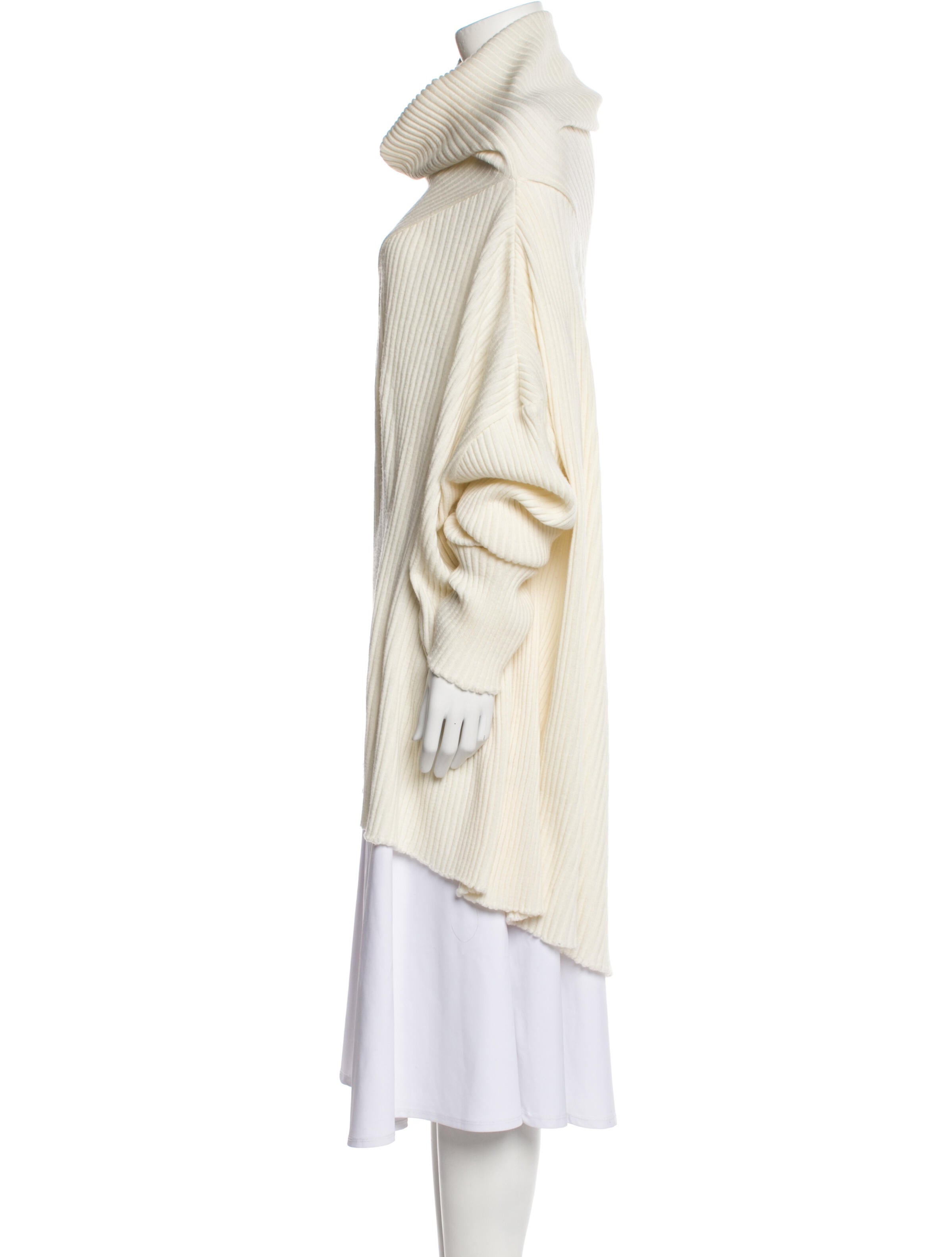 Marques' Almeida Merino Wool Cowl Neck Sweater w/ Tags