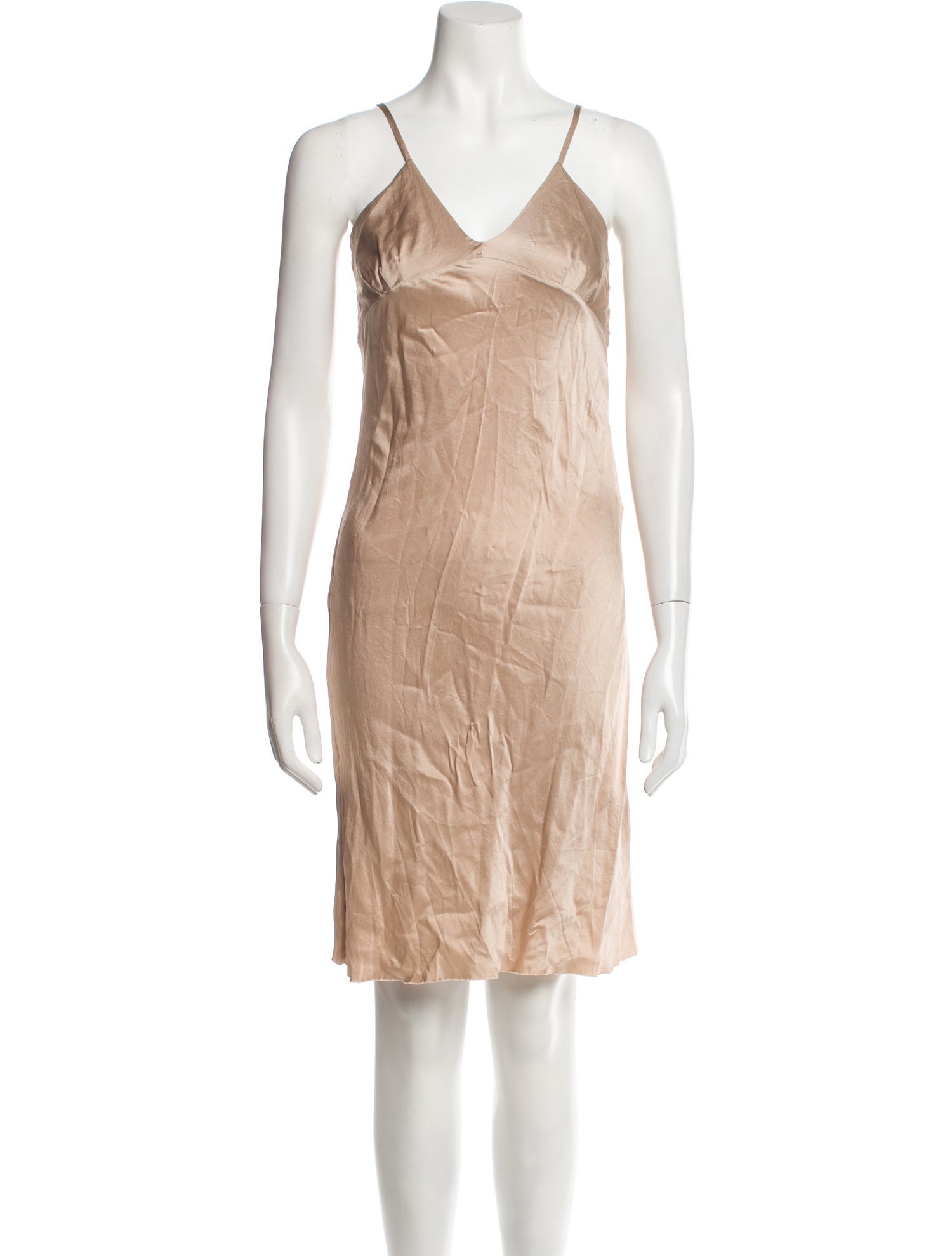 Marques' Almeida Silk Knee-Length Dress