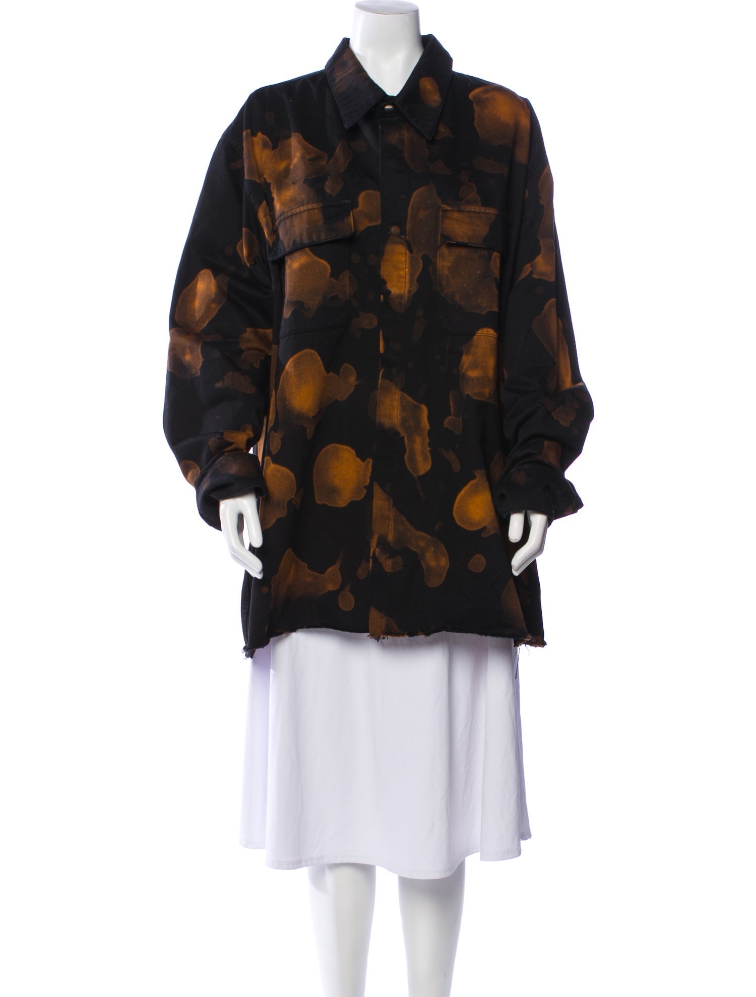 Marques' Almeida Floral Print Jacket