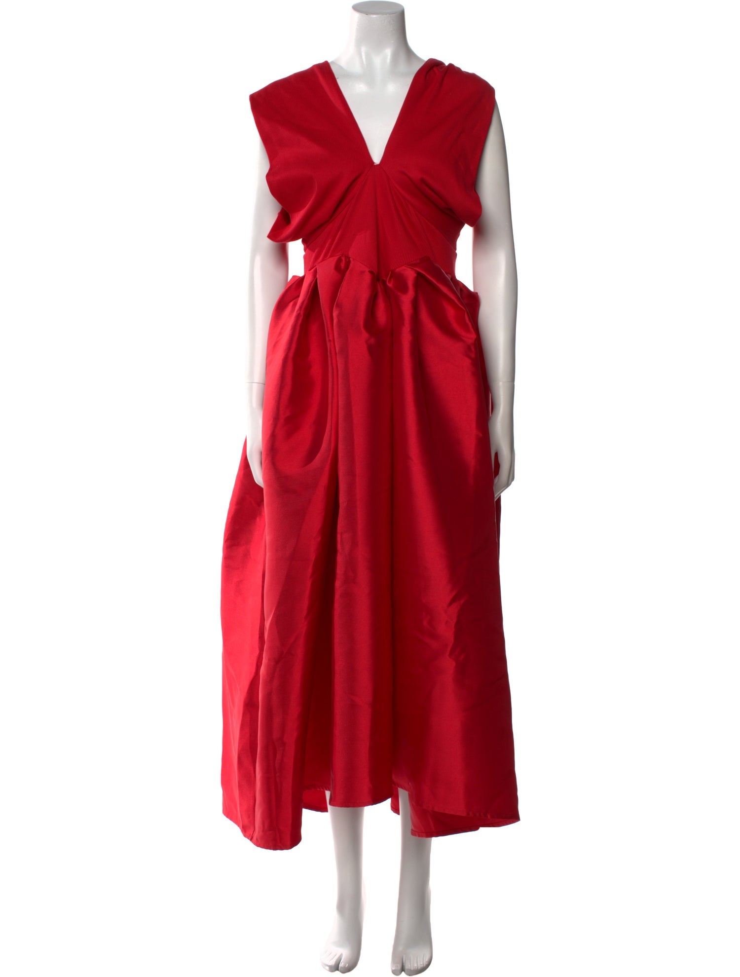 Marques' Almeida V-Neck Long Dress