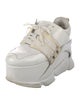 Marques' Almeida Leather Wedge Sneakers