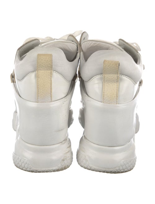 Marques' Almeida Leather Wedge Sneakers