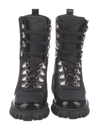 Marques' Almeida Nylon Combat Boots