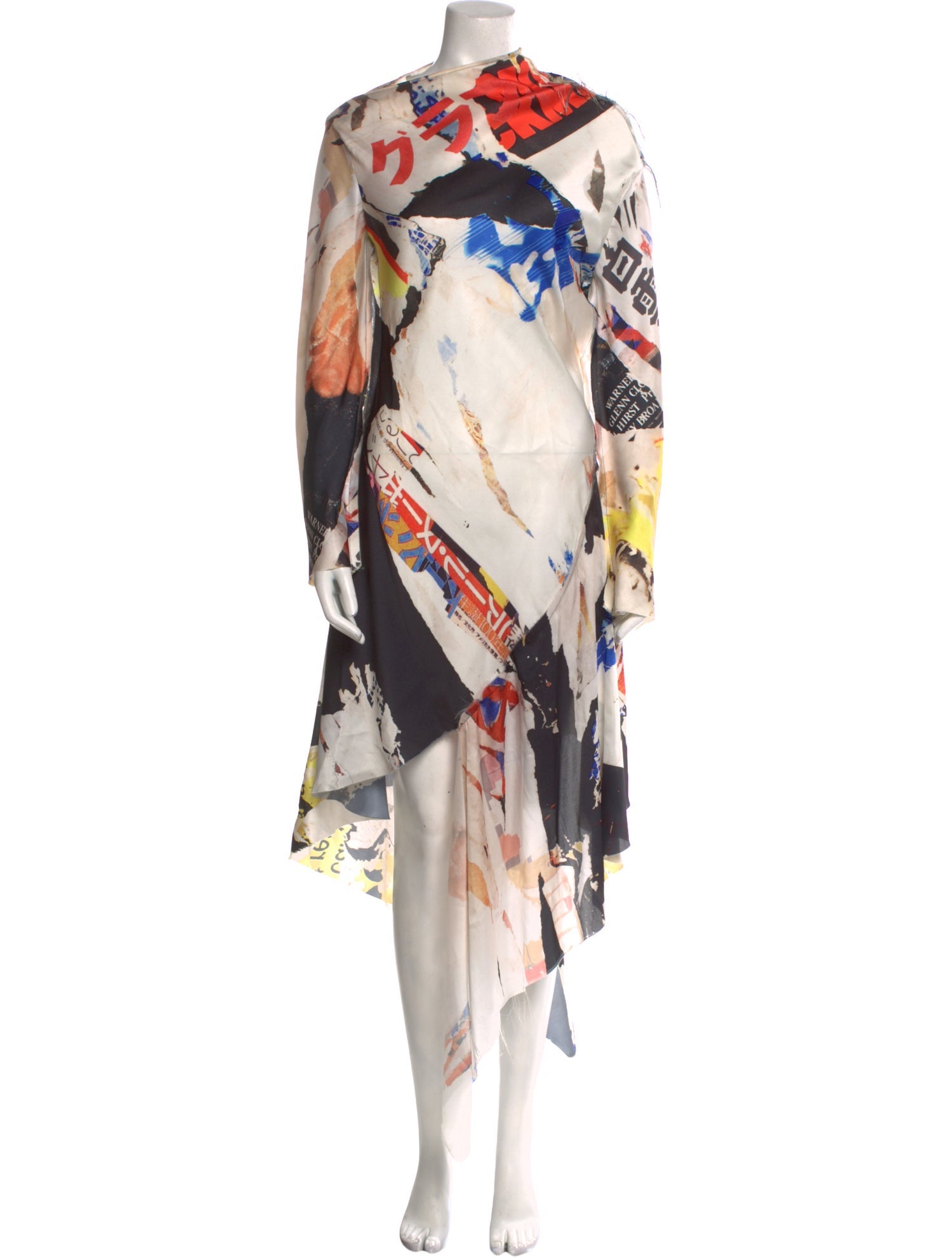 Marques' Almeida Silk Long Dress