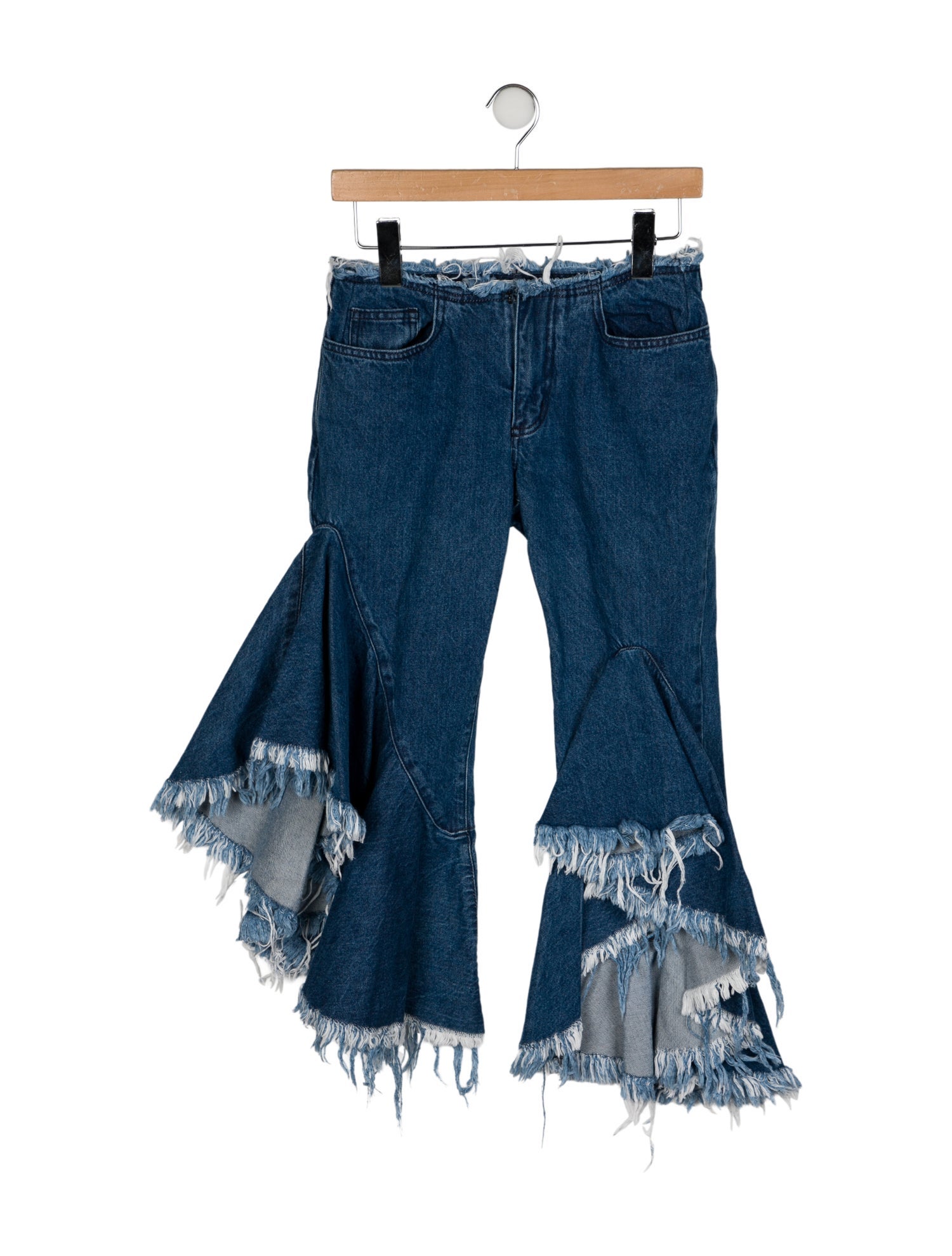 Marques' Almeida Mid-Rise Wide Leg Jeans