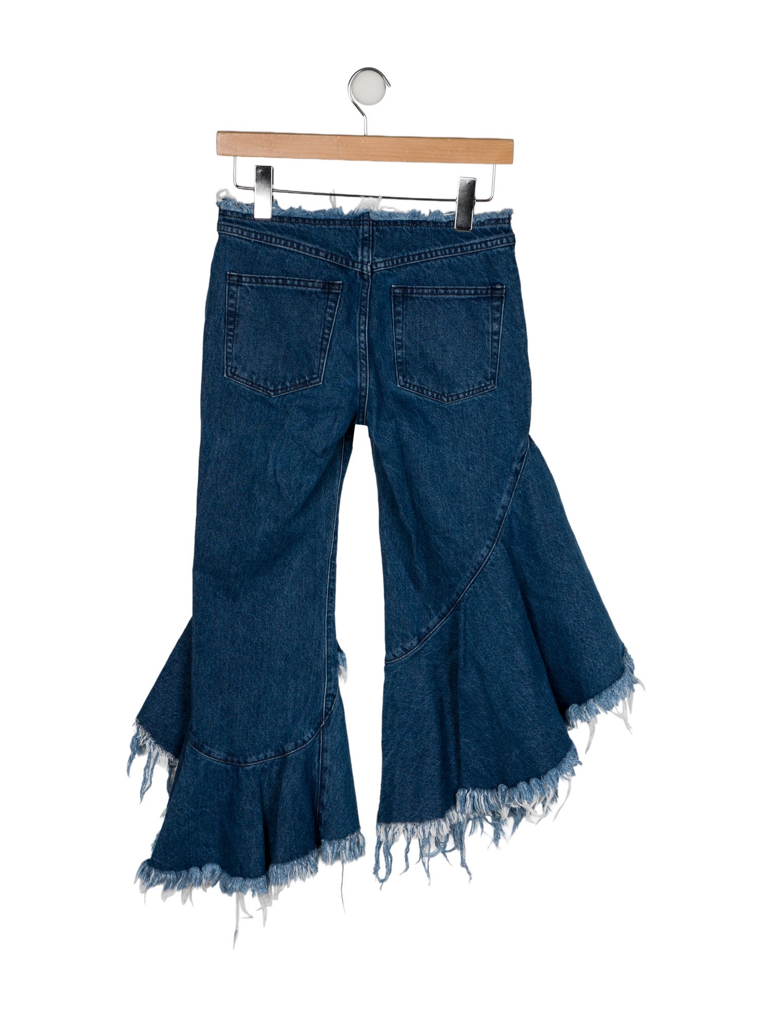 Marques' Almeida Mid-Rise Wide Leg Jeans