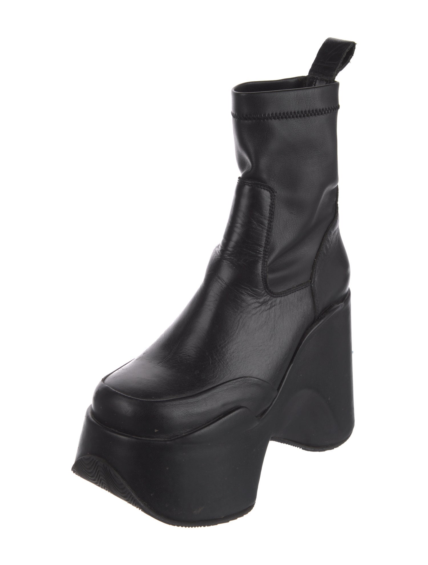 Marques' Almeida Leather Sock Boots