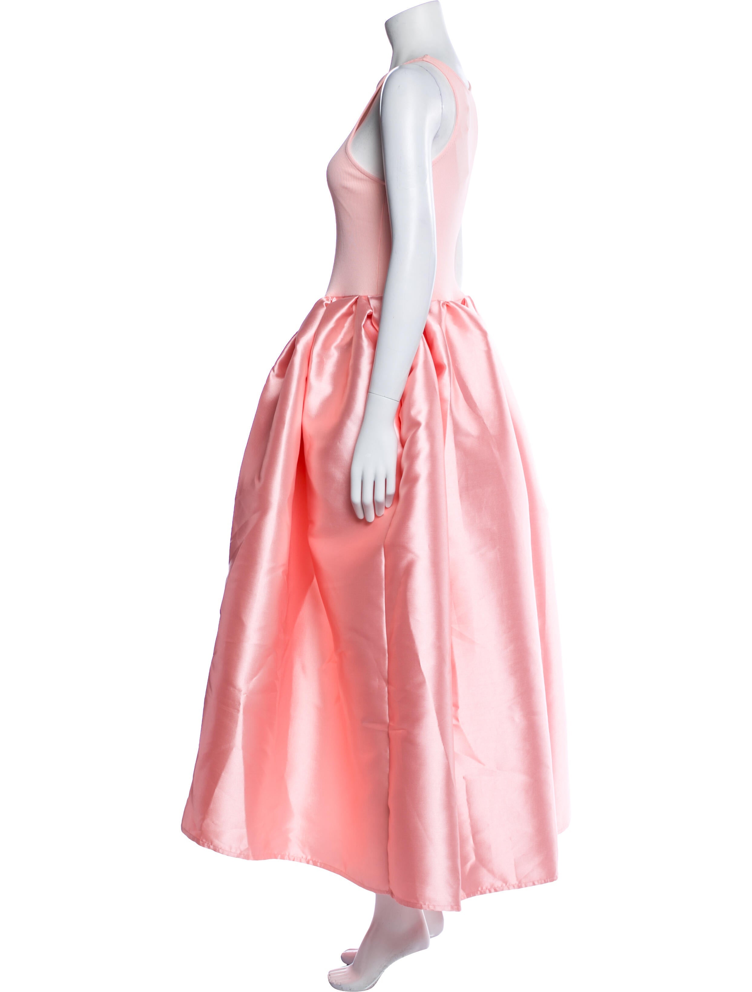 Marques' Almeida Scoop Neck Long Dress