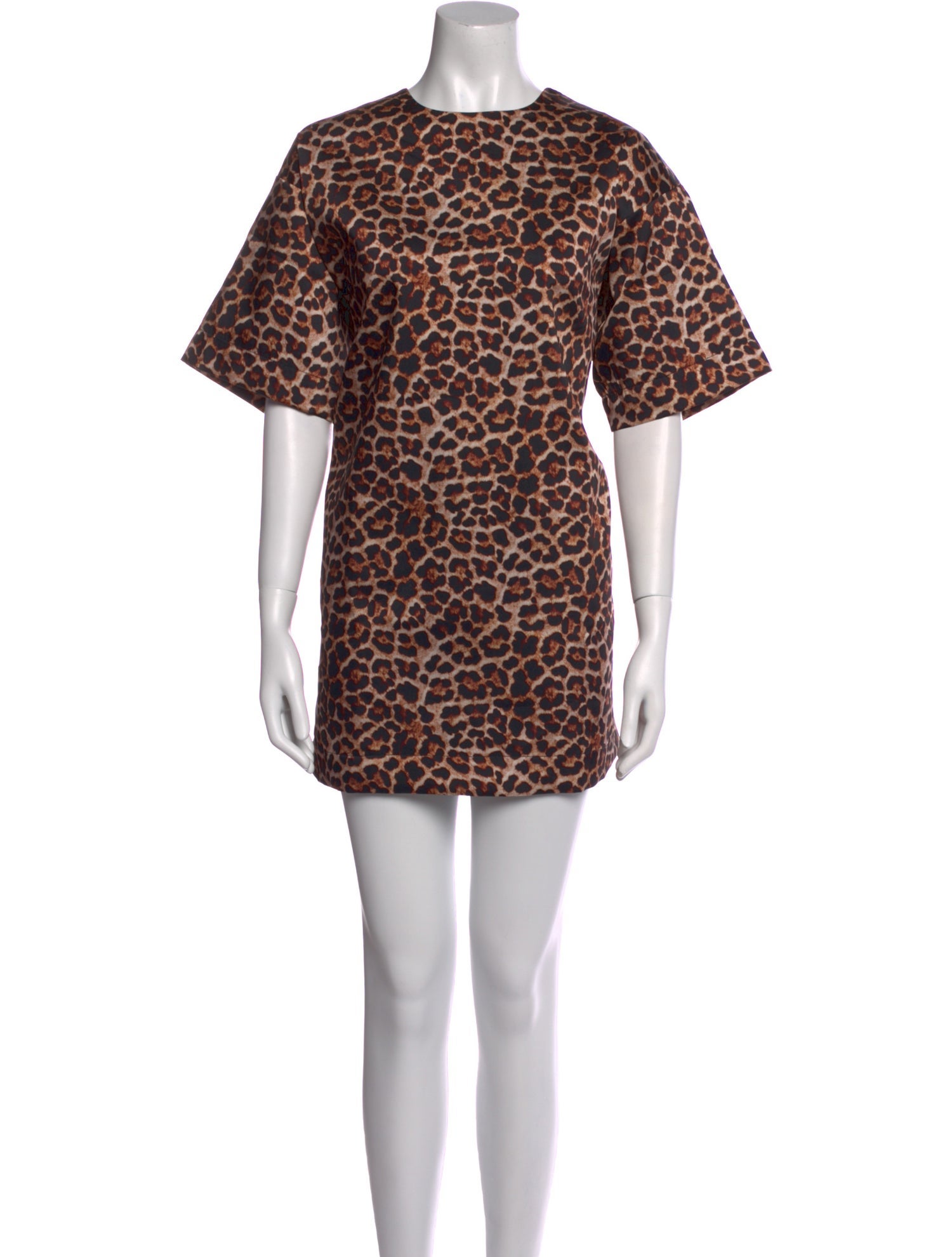 Marques' Almeida Animal Print Mini Dress w/ Tags