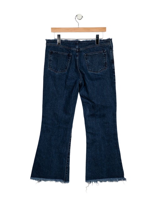 Marques' Almeida Mid-Rise Wide Leg Jeans