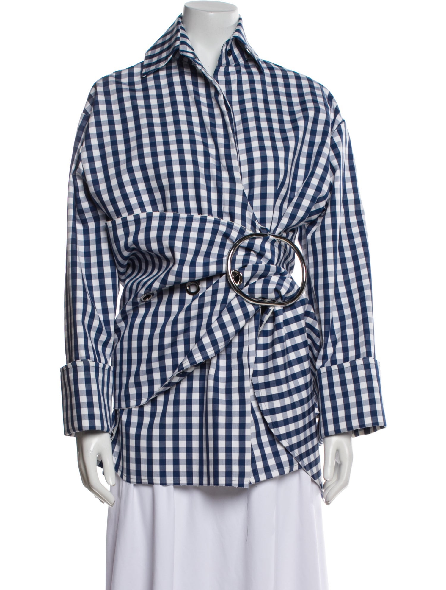 Marques' Almeida Houndstooth Print Jacket