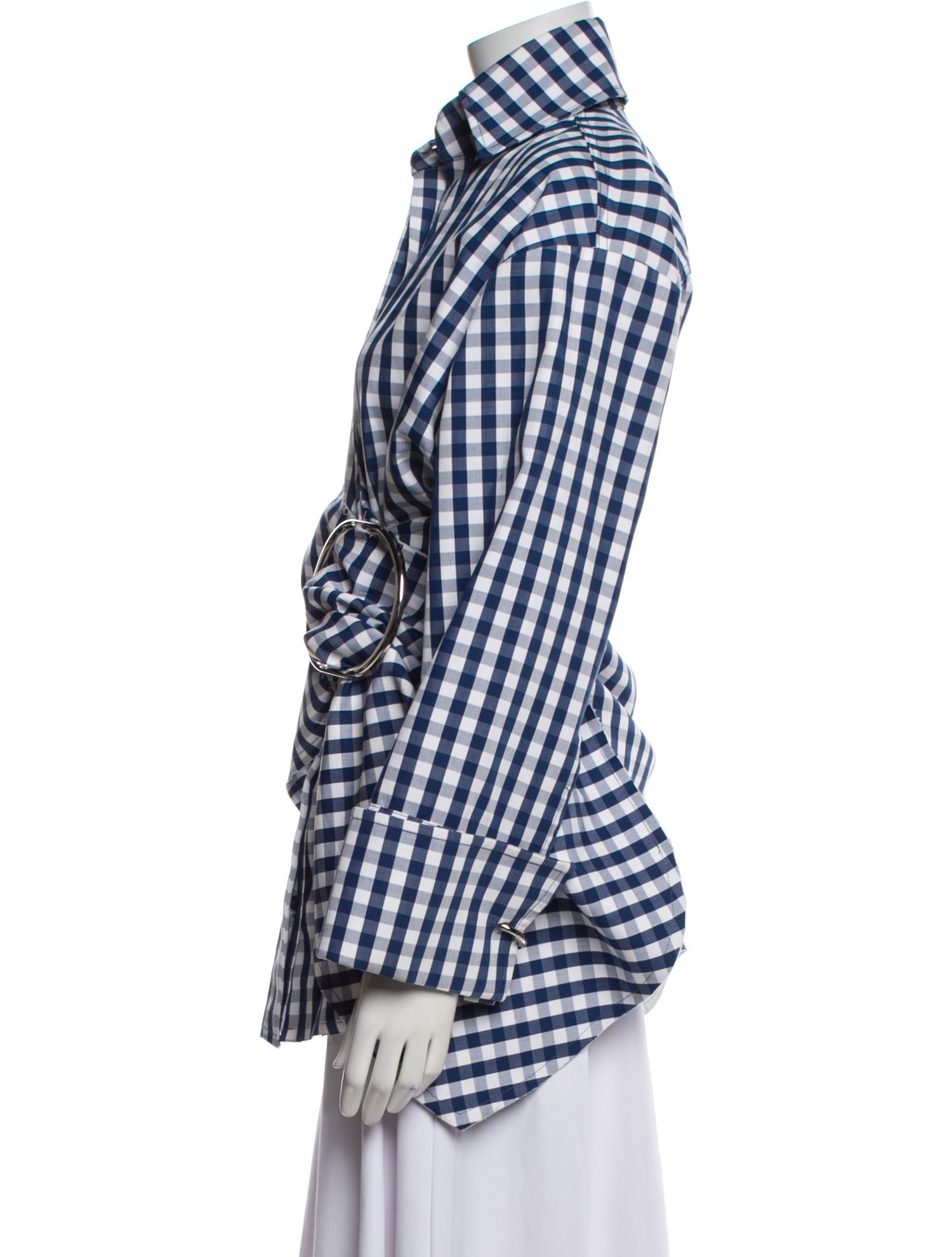 Marques' Almeida Houndstooth Print Jacket