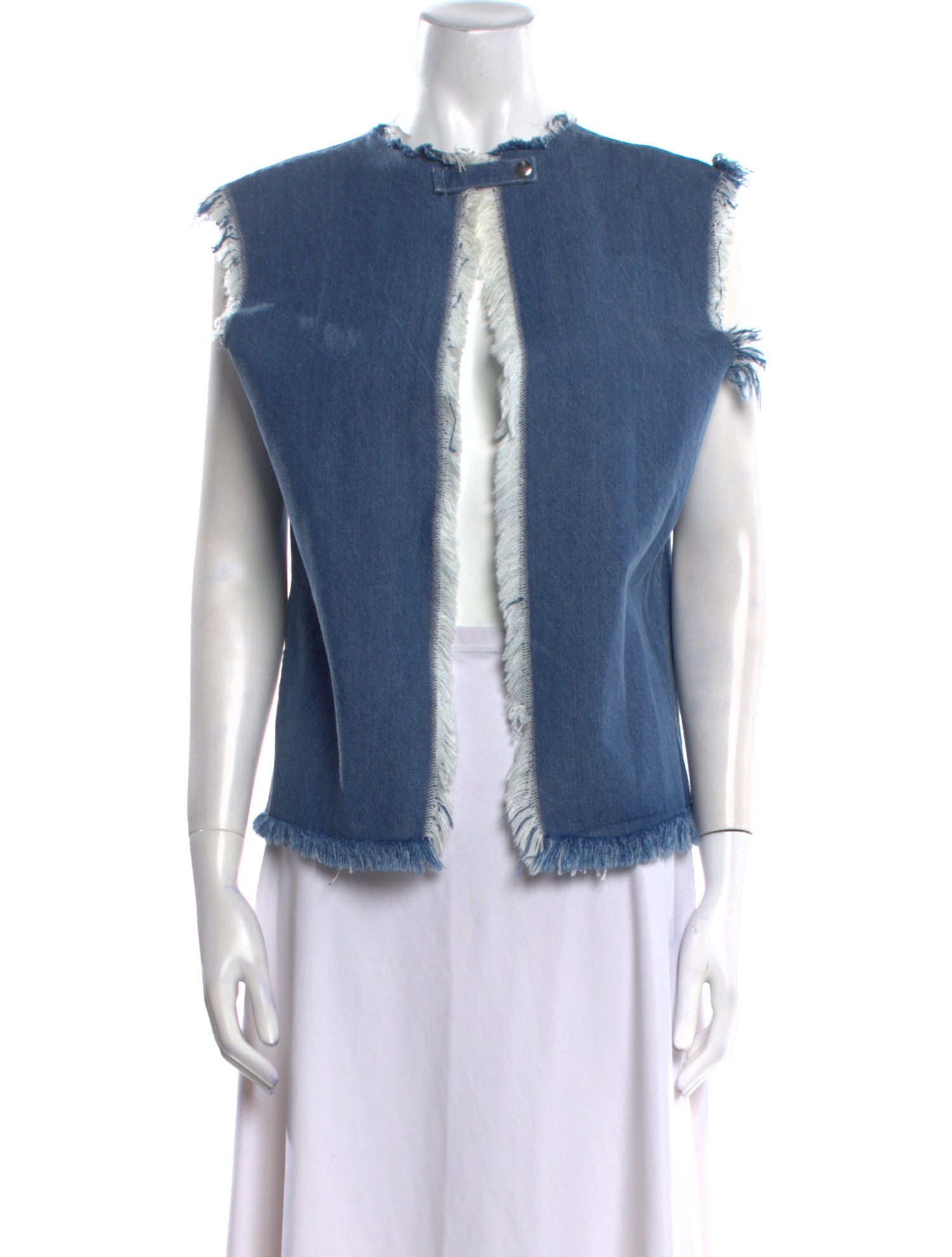 Marques' Almeida Crew Neck Sleeveless Blouse