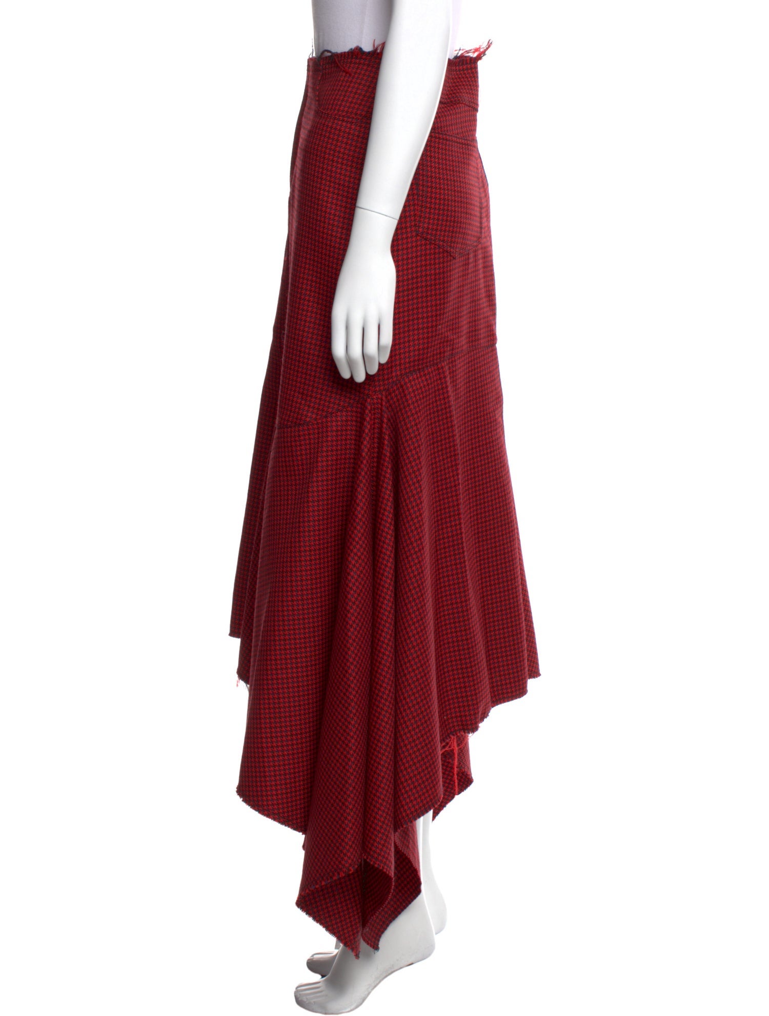 Marques' Almeida Virgin Wool Long Skirt