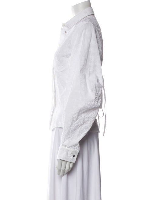 Marques' Almeida Long Sleeve Button-Up Top