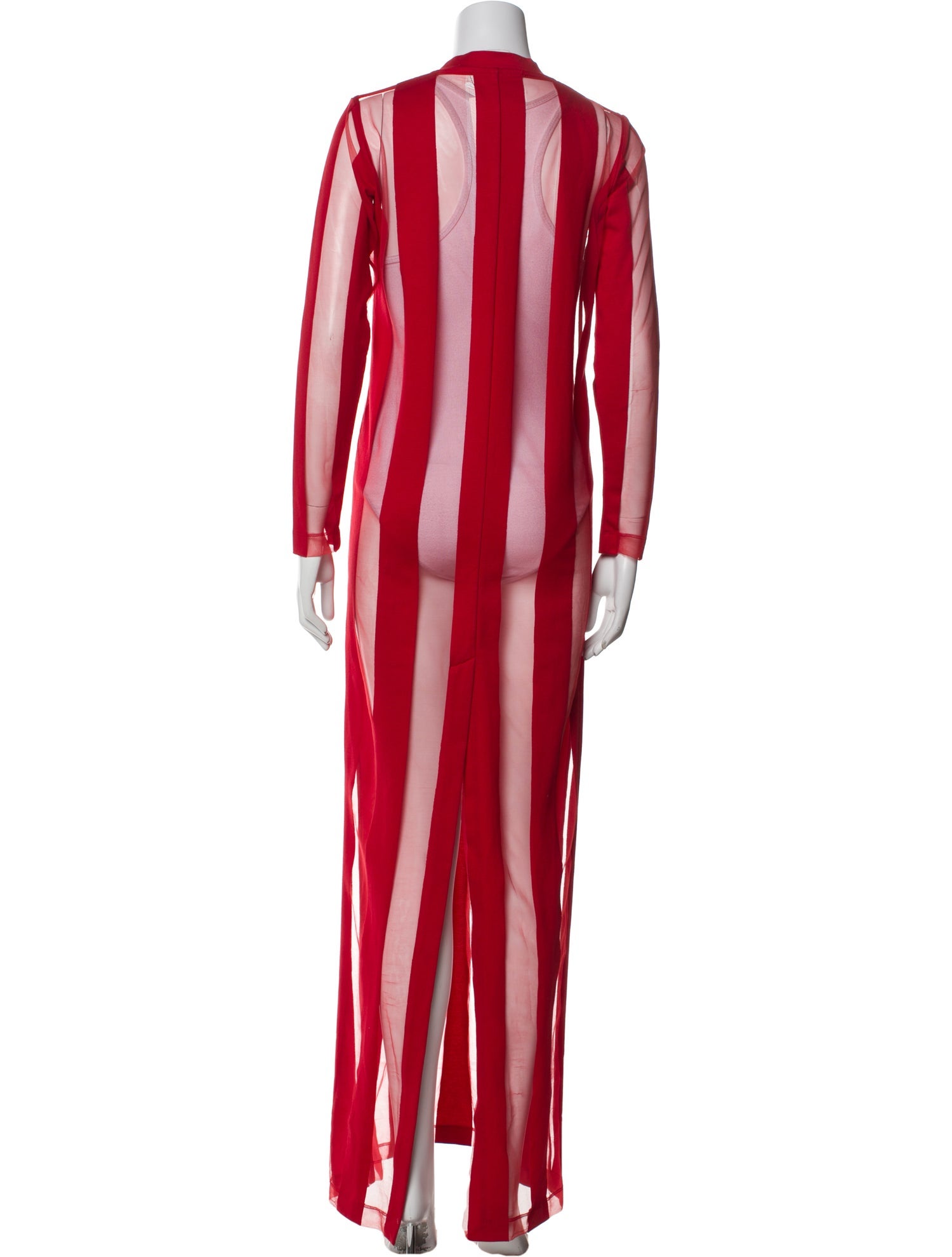 Marques' Almeida Striped Long Dress