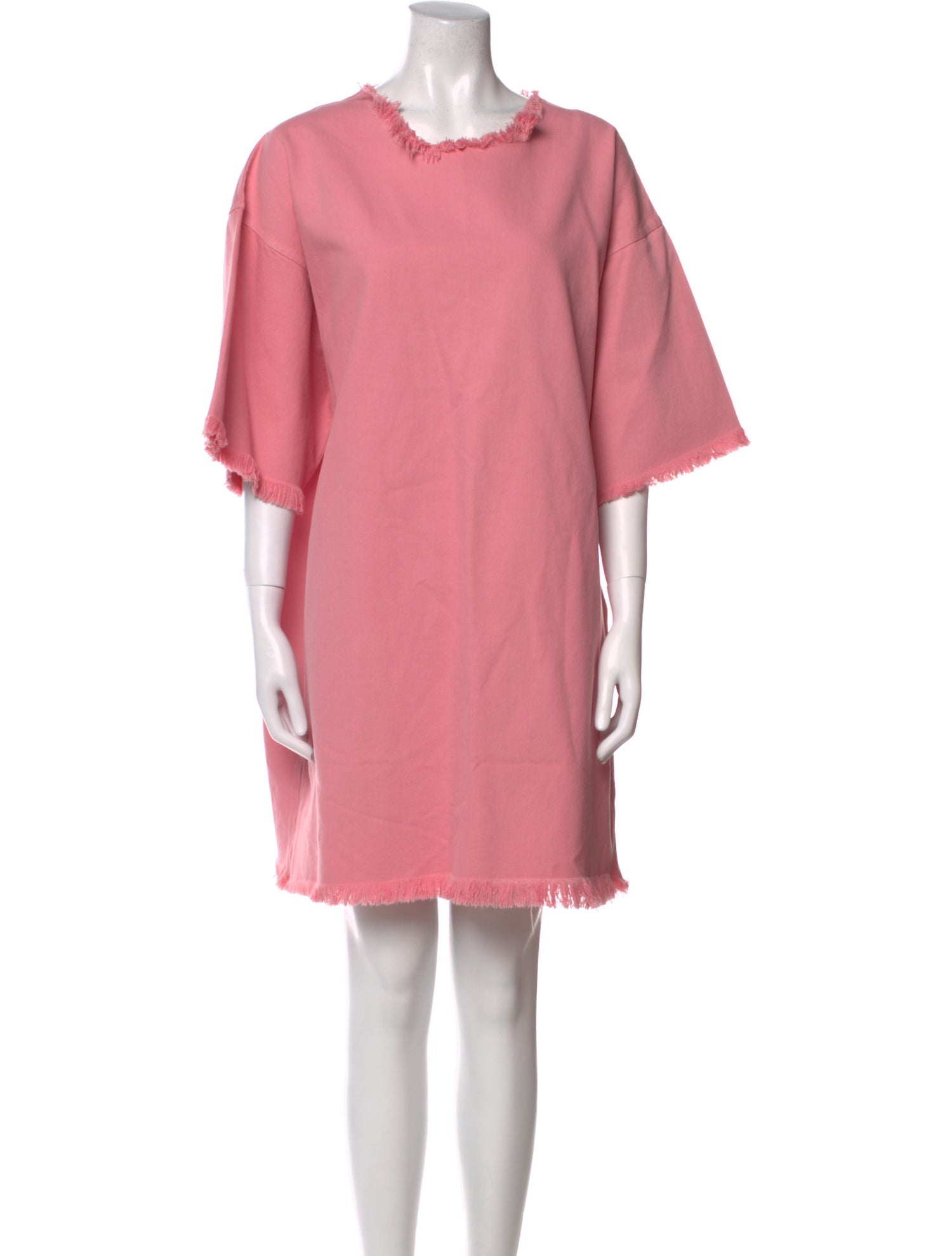 Marques' Almeida Scoop Neck Mini Dress