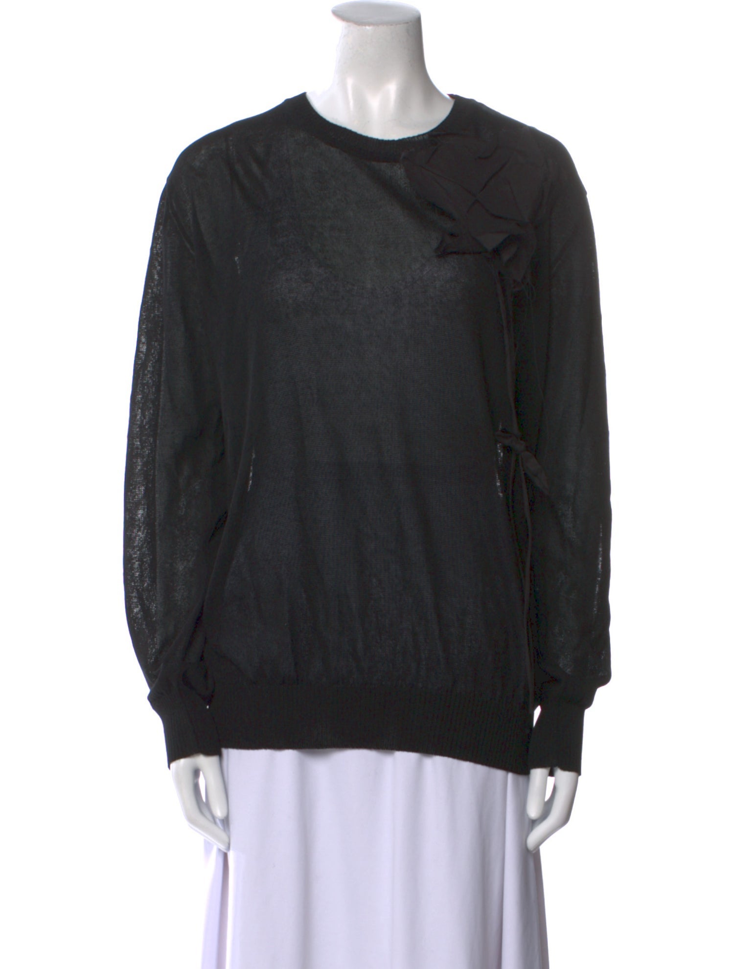 Marques' Almeida Crew Neck Long Sleeve Sweatshirt w/ Tags