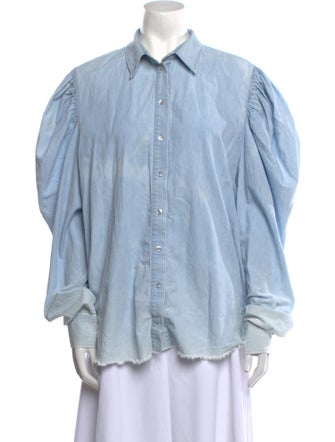Marques' Almeida Long Sleeve Button-Up Top