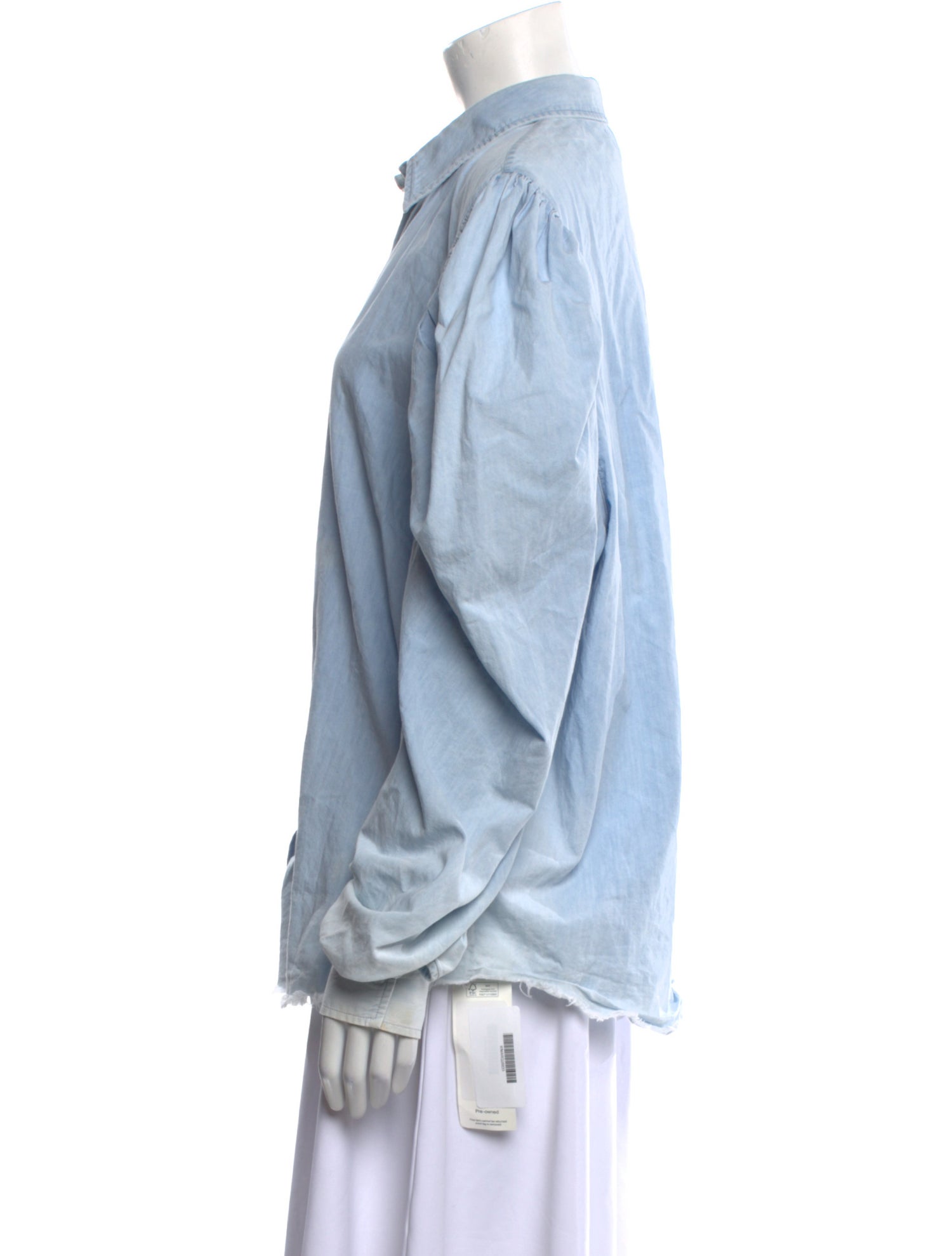 Marques' Almeida Long Sleeve Button-Up Top