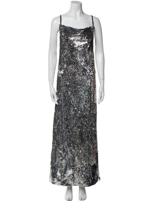 Marques' Almeida Square Neckline Long Dress