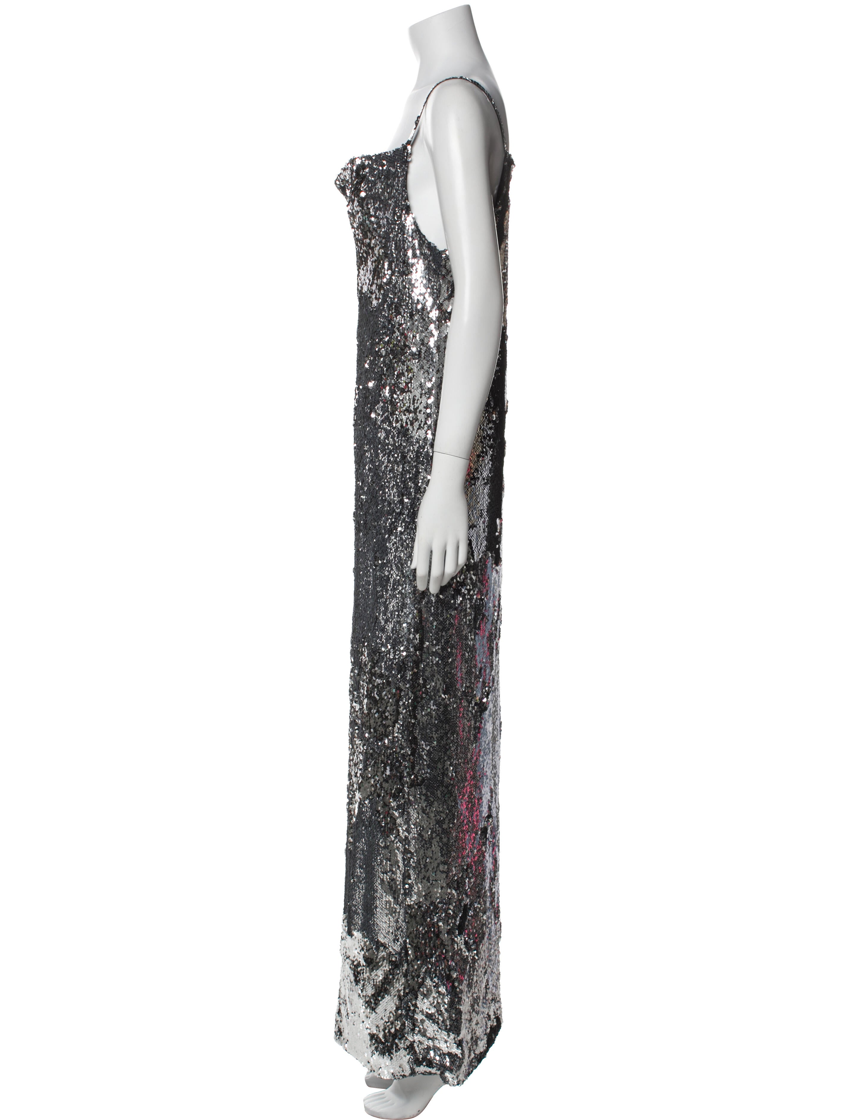 Marques' Almeida Square Neckline Long Dress