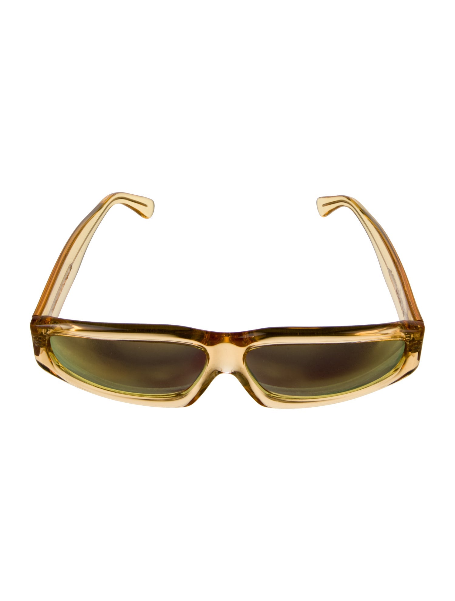 Marques' Almeida Square Mirrored Sunglasses