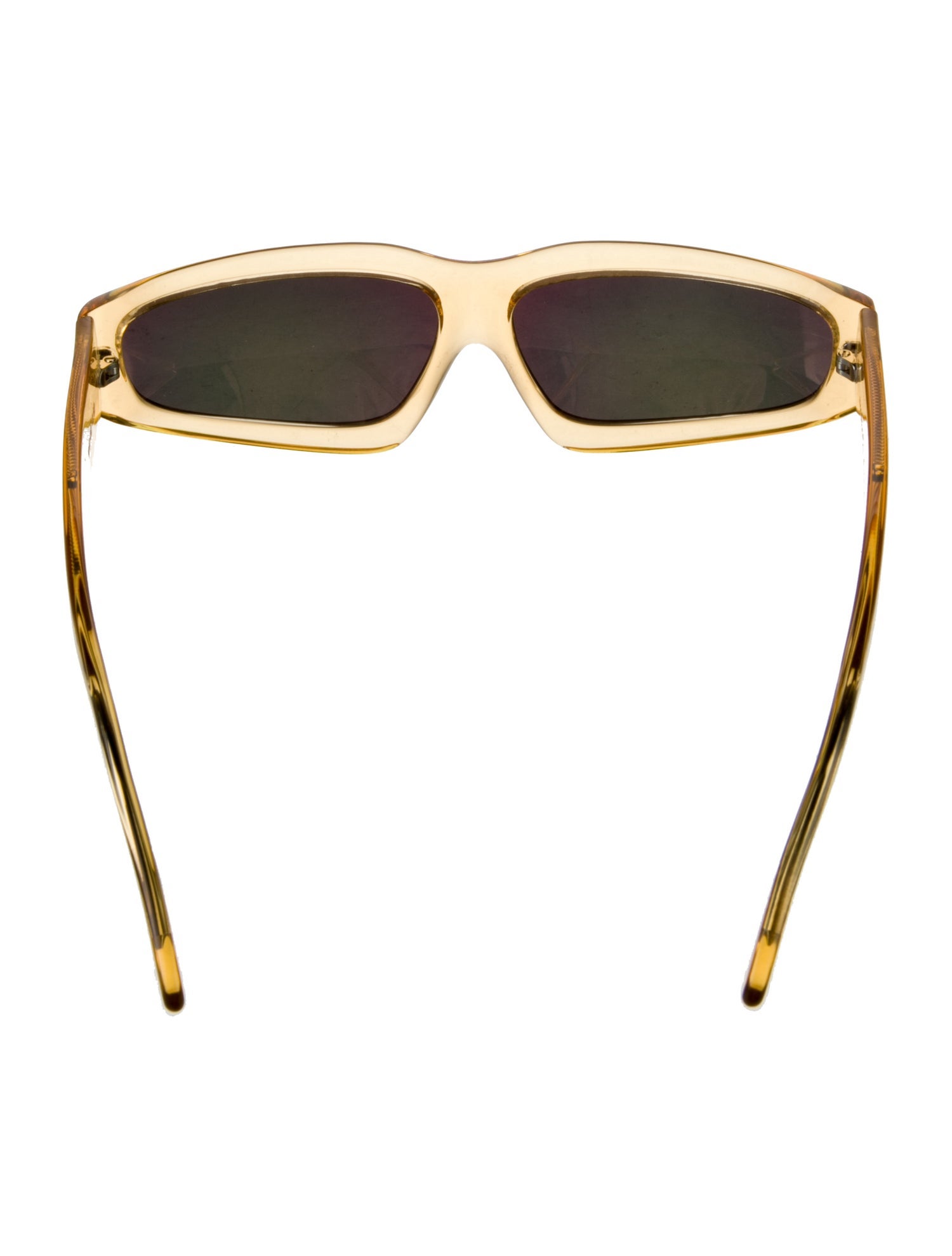 Marques' Almeida Square Mirrored Sunglasses