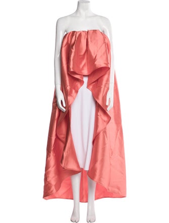 Marques' Almeida Strapless Long Dress